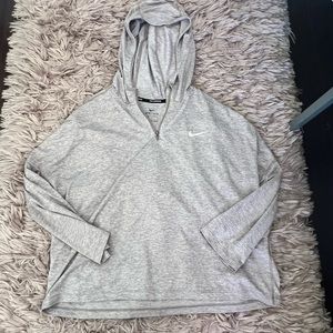 Crop top sweatshirt hoodie
